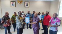 Aspirasi Penolakan DOB dari Rakyat Lapago Diserahkan ke DPR Papua