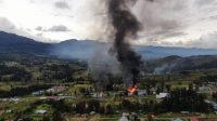 KKB Terus Tebar Teror, Bakar Rumah Warga di Kabupaten Puncak