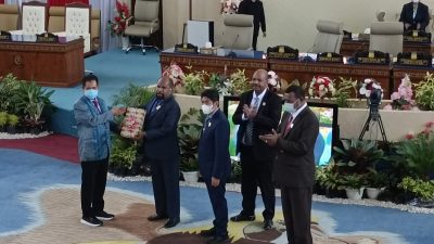 DPR Papua Gelar Sidang Raperdasi Pertanggungjawaban Pelaksanaan APBD 2021