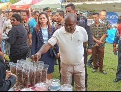 Bupati Romanus Buka Pameran Kuliner dan Hiburan Jelang HUT Kota Merauke