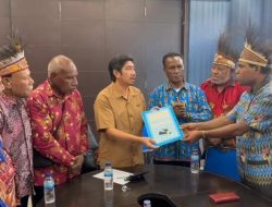 Temui Ketua DPR Papua, Forum Intelektual Muda Tabi – Saireri Minta Penetapan Anggota MRP Dibatalkan