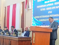 DPR Papua Beri Sejumlah Rekomendasi LKPJ Gubernur 2022