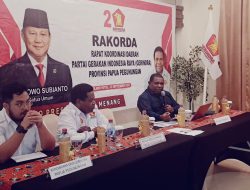 Partai Gerindra Papua Pegunungan Gelar Rakorda