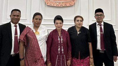 Lima Komisioner KPU Kota Jayapura Dilantik
