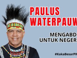 Paulus Waterpauw untuk Papua Satu, Nitezen Geger Kobarkan Semangat Menangkan Kaka Besar