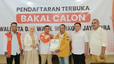 Hari Pertama, 5 Kandidat Balon Walikota Jayapura Daftar di PKS