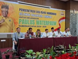 Tetap MANYALA, Paguyuban Nusantara Siap Menangkan Paulus Waterpauw