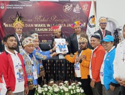JBR – HADIR Kandidat Wali Kota dan Wakil Wali Kota Jayapura Pertama Resmi Daftar di KPU