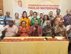 Sayap Relawan Paulus Waterpauw Bantah Alihkan Dukungan