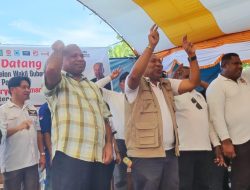 Kampanye Bersama Yanni-Jemmi, Mari-Yo Ajak Warga Sarmi Pilih Nomor 2