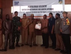 Salurkan BLT, Pj Bupati Puncak Jaya Yopi Murib: Pemerintah Dukung Kesejahteraan Masyarakat