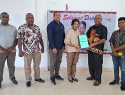 Ketua Partai Gerindra Papua Kunjungi Sekolah Berpola  Asrama Yayasan Antonius Padua Papua Sentani