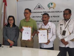 Bina Warga Binaan, Lapas Wamena Gandeng LBH Papua Justice & Peace