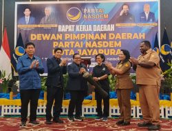 Gelar Rakerda, Partai NasDem Komitmen Dukung Wali  Kota Jayapura