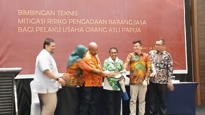 177 Pengusaha OAP di Saireri Ikuti Bimtek Mitigasi Resiko  Pengadaan Barang dan Jasa