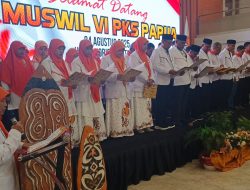 Kepengurusan MPW, DSW dan DPW PKS Papua Masa Bhakti 2025-2030 Dilantik