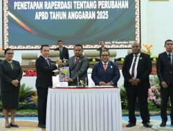 DPR Papua Tetapkan Perubahan APBD 2025