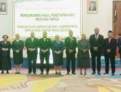 DPR Papua Umumkan Matius Fakhiri – Aryoko Rumaropen Gubernur dan Wakil Gubernur Terpilih 2025–2030