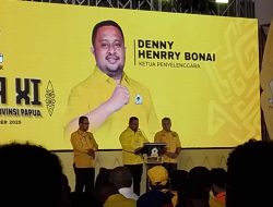 Denny Bonai: Mathius Fakhiri Akhiri Puasa 20 Tahun Partai Golkar Papua
