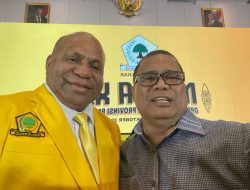 Matius Fakhiri Resmi Pimpin Golkar Papua, Siap Jadikan Partai Rumah Besar Anak Negeri
