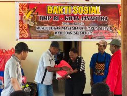 Aksi Nyata BMP RI Kota Jayapura: Bantuan Sembako untuk Warga di Perbatasan RI-PNG