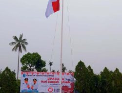 Akibat Hujan, Hanya Dilakukan Pengibaran Bendera di Hari Sumpah Pemuda