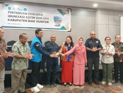 Masih Rendah, Pemkab Biak Numfor Evaluasi Cakupan Imunisasi Rutin dan HPV 