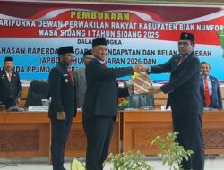 RAPBD Biak Numfor 2026 Senilai Rp 1,4 Triliun Masuk Pembahasan DPRK