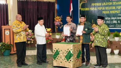 Gubernur Fakhiri Harap DMI Papua Jadi Perekat Sosial dan Mitra Strategis Pemerintah