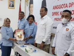 DPC Gerindra Kota Jayapura Paparkan Kinerja dan Strategi Pemenangan 2029