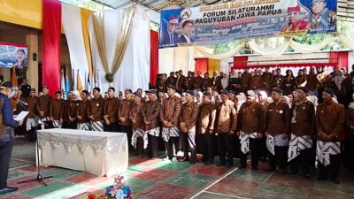 Forum Sipaja Resmi Deklarasi di Jayapura, Warga Jawa Siap Bersinergi Bangun Papua
