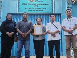 Raih Penghargaan Dapur Gizi Terbaik Di Papua, SPPG Asey Besar Sentani Timur Layani 2.631 Penerima Manfaat