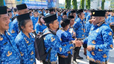 HUT ke 54 Korpri, Gubernur Fakhiri: ASN Papua Harus Berlari Melayani Masyarakat