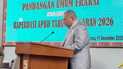 Jawab Pandangan Fraksi DPRP Soal RAPBD 2026, Gubernur Papua Tegaskan Optimalisasi PAD dan Reformasi ASN