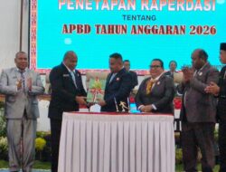 APBD Papua 2026 Disahkan: Pendapatan Turun, Belanja Dipangkas, Defisit Ditutup SILPA