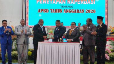 APBD Papua 2026 Disahkan: Pendapatan Turun, Belanja Dipangkas, Defisit Ditutup SILPA