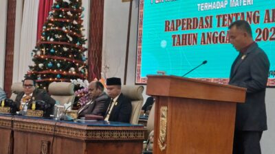 Fraksi PDI Perjuangan DPR Papua Setujui APBD 2026, Dorong Penyiapan RPJMD dan Penguatan Tata Kelola Pemerintahan
