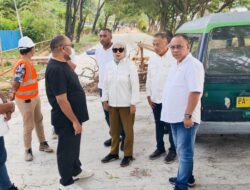 DPR Papua dan DPR Kota Tinjau Pembangunan Ruas Jalan Vihara–Tanah Hitam