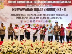 Mubes II Forkom LKN Papua Tegaskan Dukungan untuk Gubernur Fakhiri–Wagub Rumaropen
