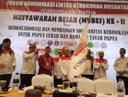 Junaedi Rahim Kembali Pimpin Forkom LKN Papua Periode 2025–2028