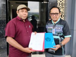 LSM Gempur dan Dewan Adat Keerom Laporkan Dugaan Korupsi Dana BOS ke Kejati Papua