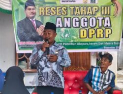 Reses Politisi PKB DPR Papua Heru Suroso, Himpun Keluhan dan Aspirasi Masyarakat Konstituennya