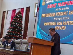 Fraksi Keadilan Pembangunan DPR Papua Setujui 7 Raperdasi dan Raperdasus Dengan Sejumlah Catatan 