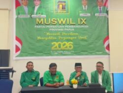 H Mursidin Kembali Pimpin DPW PPP Papua Periode 2026–2031
