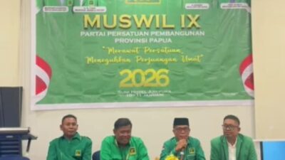 H Mursidin Kembali Pimpin DPW PPP Papua Periode 2026–2031