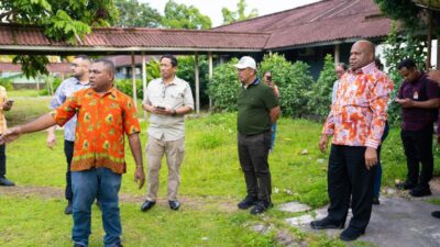 Gubernur Fakhiri Tinjau Hotel Mapia Biak, Diputuskan Tutup Sementara untuk Revitalisasi