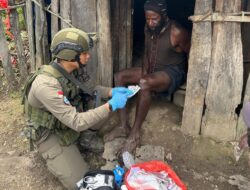 Satgas Damai Cartenz 2026 Gelar Patroli dan Pengobatan Keliling, Sentuh Hati Warga Puncak