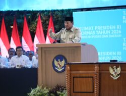 Gubernur Fakhiri Hadiri Rakornas 2026, Prabowo Dorong Daerah Bersatu Layani Rakyat