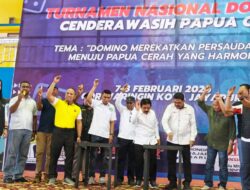 1.216 Peserta Ramaikan Turnamen Nasional Domino Cenderawasih Papua Cup 2026