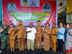Gubernur Fakhiri Resmikan Unit Hemodialisa RSUD Abepura, Dorong Edukasi Pencegahan Penyakit Ginjal